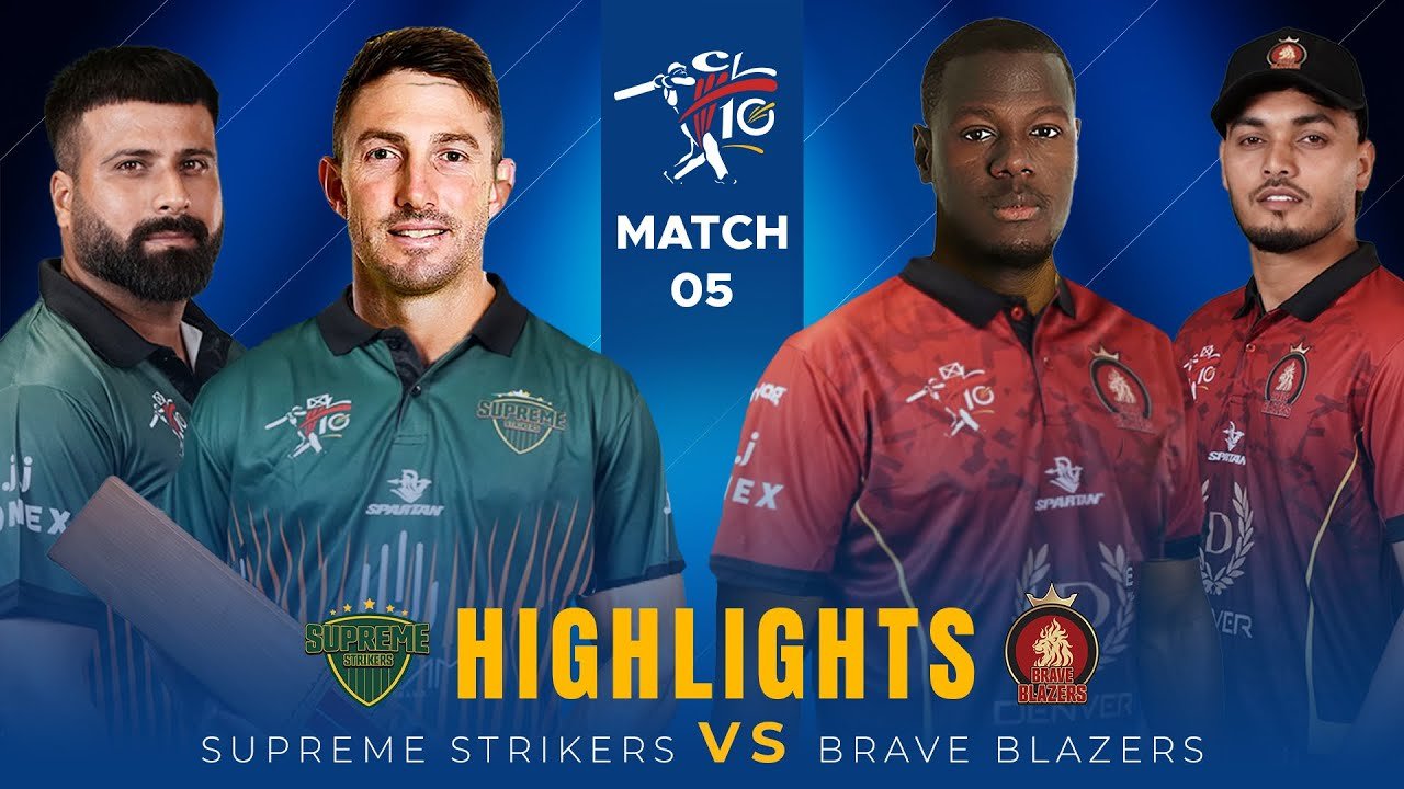 Shaun Marsh’s captain’s knock proved too good for Brave Blazers | CLT10 - Match 5 Highlights